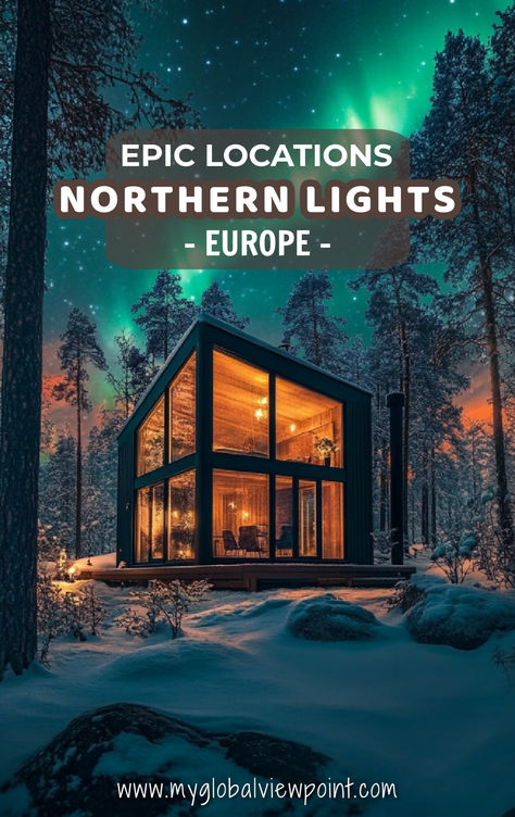 Beautiful destinations in Europe to see the Northern Lights Northern Lights Camping, Norway Aurora Borealis, Norway Northern Lights, Northern Lights Hotel, Scandinavia Trip, 2024 Travel, Northern Lights Norway, Finland Travel, Stunning Landscapes