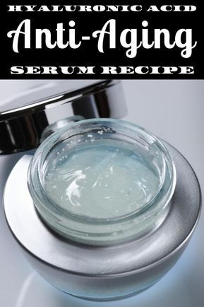 Plump Skin Naturally, Hyaluronic Acid Serum Recipe, Skincare Acids, Diy Anti Aging Serum, Serum Recipe, Facial Serums, Diy Serum, Natural Anti Aging Skin Care, Natural Beauty Recipes