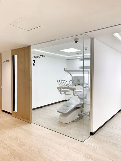 Click to close image, click and drag to move. Use arrow keys for next and previous. Aesthetic Dental Clinic, Dental Clinic Interior, Dentist Office Design Interiors, Dental Clinic Design, Dental Design Interior, Dentist Office Design, Dental Cabinet, Healthcare Interior Design, Dentist Clinic