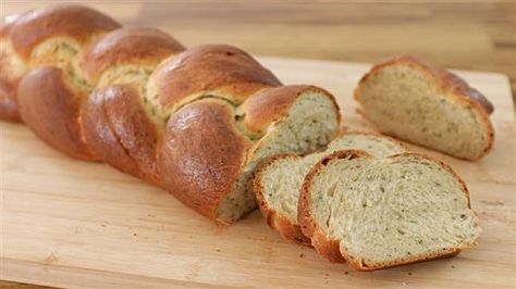 Garlic Parmesan Herb Challah Bread Recipe Challah Bread Recipe, The Cooking Foodie, Bread Garlic, Challah Bread Recipes, Challah Bread, Garlic Herb, Challah, Garlic Parmesan, Vegetarian Cheese