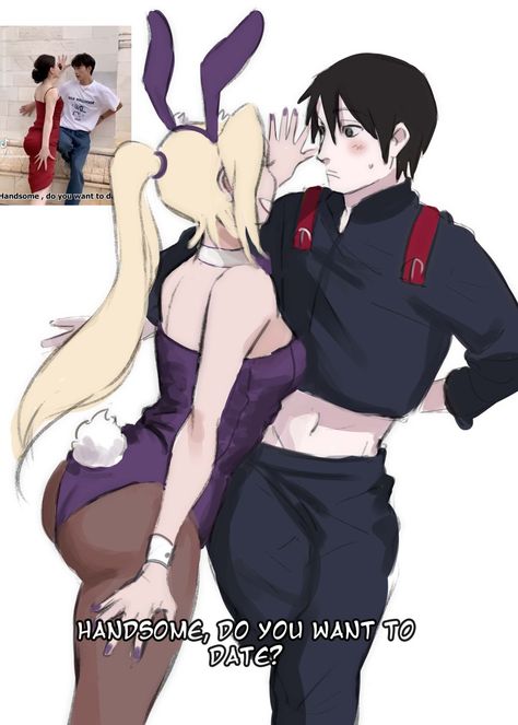 Sai And Ino Fanart, Sai X Ino Fan Art, Ino And Sai Fanart, Saiino Fanart, Sai Naruto Fanart, Ino X Sai, Sai Fanart, Ino Fanart, Sai X Ino