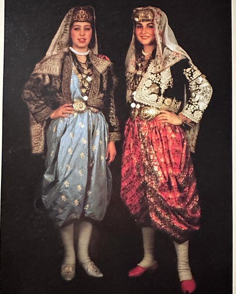 Historical Costumes of Turkish Women. Printed 1986. Hardcover, 175 pages. Features traditional garments from 284 different provinces in… | Instagram Turkish Clothing Women, Traditional Persian Clothing, Persian Clothes, Traditional Turkish Clothing, Persian Clothing, Persian Women, Turkish Clothing, Turkish Women, Gorgeous Clothes