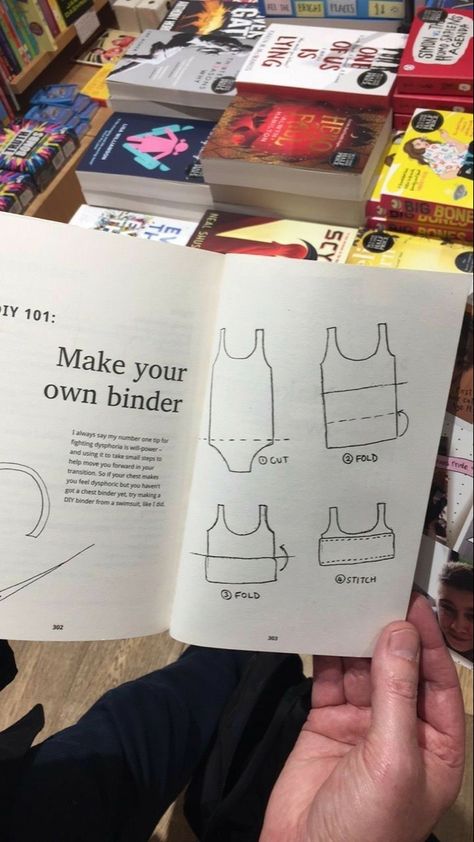 How To Binder Chest, How To Bind Your Chest, Binder Tips Chest, How To Bind Safely, How To Make A Binder Out Of Leggings, Safe Binding Tips, How To Make A Chest Binder Diy, Binder For Chest, Diy Chest Binder Tutorial