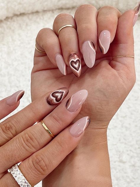 Heart Nail Designs: 45+ Trendiest Looks for Year Around Cute Valentines Nails, Carpet Ideas 2023, Cute Easy Nail Designs, Accent Nail Designs, Plum Nails, Sheer Nails, Nails Heart, Baby Pink Nails, Heart Nail Designs