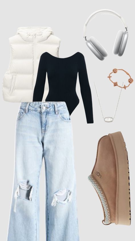 Outfit inspo! #basic Affordable Aesthetic Outfits, Trendy Basic Outfits, Basic Aesthetic Outfits, Basic Cute Outfits, Basic School Outfits, Basic Girl Outfits, Not Basic Outfits, Cute Basic Outfits, Outfit Inspo Board