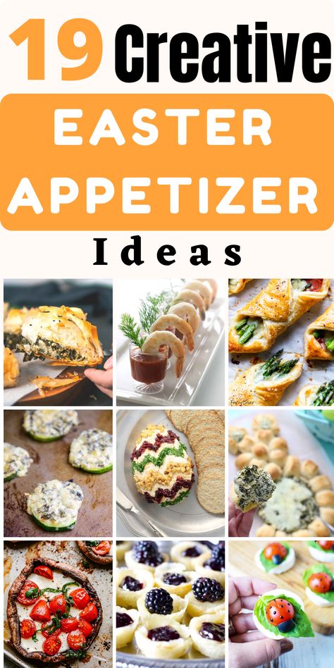 These easter appetizer ideas are delicious and easy to make. These creative easter appetizers decorate for a unique Easter-themed appetizer to serve at your Easter dinner party! #akpalkitchen Cute Easter Themed Food, Easter Meal Appetizers, Unique Easter Appetizers, Easter Themed Finger Foods, What To Bring To Easter Dinner, Cute Easter Recipes, Creative Easter Appetizers, Easter Themed Party Food, Easter Orderves Recipes For