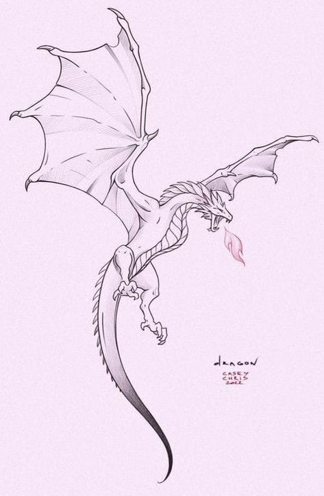 Neotrad Dragon Tattoo, How To Draw Dragon Claws, Dragon Claw Tattoo, Cool Dragon Drawings, Dragon Sketches, Dragon Tattoo Stencil, Dragon Claws, Easy Dragon Drawings, Women Cornrows