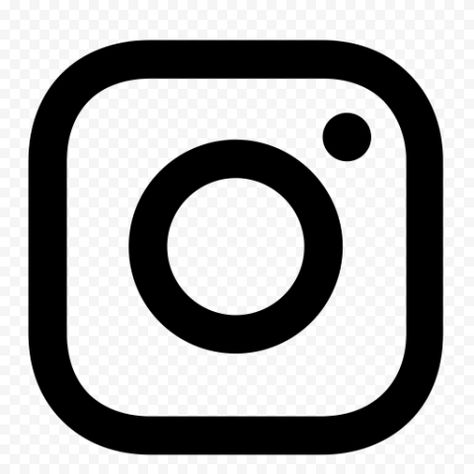 Instagram Icon No Background, Instagram Logo Black And White, Instagram App Logo, Logo Instagram Png, Instagram Outline, Instagram Logo Png, Íntagram Icon, Black And White Outline, Original Background