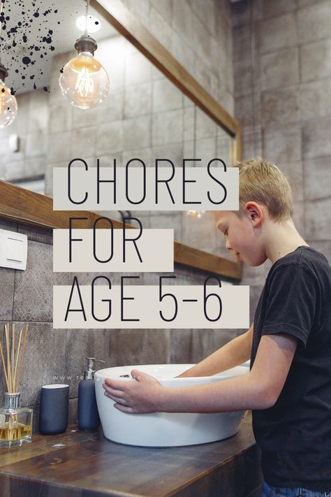 Age appropriate chores for children ages 5-6 years old! Chores For 6 Year, Activities For 6 Year Boy, Chores For 5 Year, Daily Chore List, Weekly Chore List, Kid Chores, Chores For Kids By Age, Stem Bins, Chore Schedule