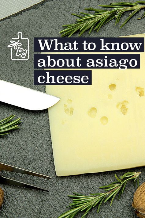 What is asiago cheese? What to know about asiago cheese. Asiago Cheese Recipes, Cheese Recipes Homemade, Cheese Recipes Appetizers, Asiago Cheese, Cheese Making, Cheese Tasting, Butter Cheese, Homemade Cheese, Asiago