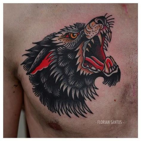 Fenrir tattoos are a popular choice for many people, but what does the meaning behind the tattoo mean to them? The answer awaits you in the article along with 50+ best ink ideas. Wolf Tattoo Traditional, Bear Claw Tattoo, Fenrir Tattoo, Claw Tattoo, Traditional Style Tattoo, Traditional Tattoo Sleeve, Inspiration Tattoos, Wolf Tattoo Design, Tattoo Traditional