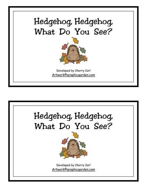 Hedgehugs Book Activities, Hedgehog Preschool Activities, Hedgehog Preschool, Hedgehog Day, Hedgehog Book, Hedgehog Craft, Preschool Fall, Preschool Speech, Finger Plays