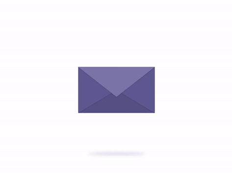 Envelope Opening Gif, Envelope Opening Animation, Postcard Animation, Envelope Animation, Email Animation, Envelope Illustration, Simple Animation, Minimalist Wallpaper Phone, Email Layout