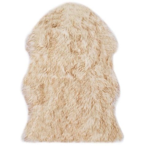 Union Rustic Burrell Brown Rug | Wayfair.co.uk Faux Sheepskin Rug, Faux Fur Rug, Fur Rug, Leather Rug, The Sheep, Sheepskin Rug, Naha, Sheep Leather, Animal Skin