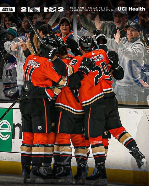 Anaheim Ducks on Instagram: "Getting the dub! #FlyTogether" Flying Together, Anaheim Ducks, Anaheim, Ducks, Hockey, Sports Jersey, Sports, On Instagram, Quick Saves