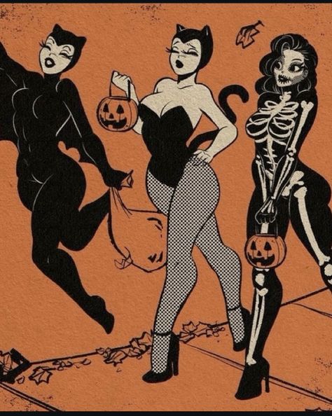 Orange Collage, Halloween Collage, Halloween Pin Up, Halloween Eve, Witchy Art, Spooky Art, Halloween Queen, All Hallows Eve, Halloween Pins