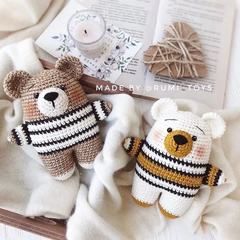 Snowflake Winter Beary Amigurumi Crochet Free Pattern 10 Amigurumi Crochet Free Pattern, Crochet Bear Patterns, Pola Amigurumi, Crochet Braid, Kawaii Crochet, Crochet Amigurumi Free, Crochet Teddy, Crochet Animal Patterns, Crochet Free