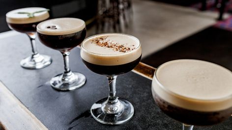 The espresso martini, brandy Alexander, mudslide, and Tipperary are all among the 10 best after-dinner cocktails we think you should try. After Dinner Cocktails, Dinner Cocktails, Brandy Alexander, Desserts In A Glass, After Dinner Drinks, Dinner Drinks, Vanilla Vodka, Cocktail Desserts, Tasting Table