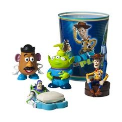 Disney Toy Story 3 Sunnyside Bath Coordinates Collection @ Target Toy Story Bathroom, Kids Bathroom Themes, Toy Story Baby Bedding, Kids Bath Accessories, Mickey Mouse Bathroom Pottery Barn Kids, Kids Bathroom Ideas Shared, Andy’s Bedroom Toy Story, Toy Story Toddler Bedding, Toy Story Bedroom