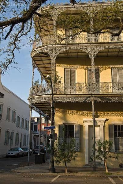 French Quarter balconies, New Orleans USA French Quarter Balcony, New Orleans Architecture French Quarter, New Orleans Balcony, New Orleans Apartment, New Orleans Architecture, Louisiana Homes, New Orleans French Quarter, New Orleans Homes, New Orleans Travel