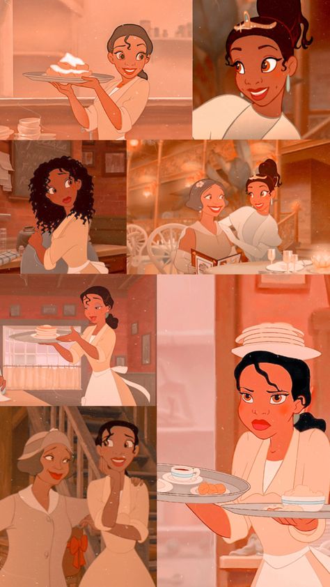 Proud Family Wallpaper Aesthetic, I Made Myself My Favorite Thing, Princess Tiana Wallpaper Iphone, Princess Tiana Aesthetic Wallpaper, Tiana Aesthetic Wallpaper, Tiana Wallpaper, Wallpaper Fofo, Black Disney Princess, Tiana Princess