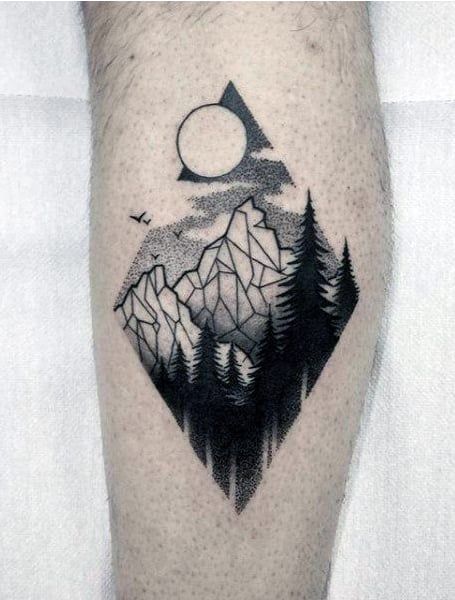 250 Best Tattoo Ideas for Men in 2023 - The Trend Spotter The Best Tattoos For Men, Camera Tattoo Design, Cover Up Tattoos For Men, Geometric Mountain Tattoo, Circular Tattoo, Travel Tattoo Ideas, Best Tattoos For Men, Best Cover Up Tattoos, Left Arm Tattoos