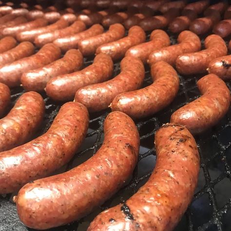 Simpe, easy, smokey and oh sooo tatsty - I love sausages on the BBQ... 🔥 🔥 📷 @eviemaesbbq 2:15pm Friday and we’re just about sold out!  Thank y’all so much. It was crazy today. So thankful for y’all. See ya tomorrow and Sunday! 🔥 🔥 👇 Tag your banger buddies!! 👇 Beef Bites, Brats Recipes, Beef Dinners, Pigs In A Blanket, See Ya, Beef Dinner, So Thankful, Chicken Tenders, Sausages