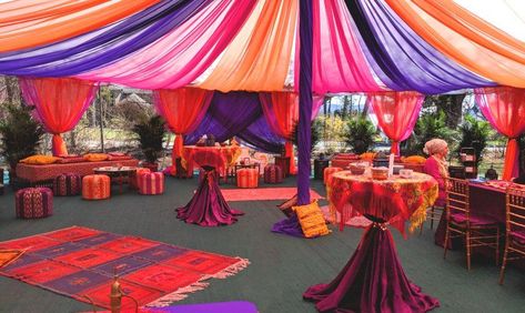 Arabian Nights Theme Party | Moroccan Theme Party Decor Arabian Theme Party, Morrocan Theme, Arabian Nights Theme Party, Moroccan Theme Party, Middle Eastern Wedding, Arabian Theme, Arabian Nights Theme, Arabian Nights Party, Eastern Wedding