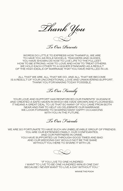 wedding ceremony programs | Monogram Wedding Ceremony Program Examples-Wedding Directories-Order ... Thank You Speech Wedding, Best Wedding Speeches, Bride Speech, Wedding Speeches, Wedding Readings, Best Man Speech, Wedding Ceremony Programs, Wedding Planning Timeline, Wedding Church