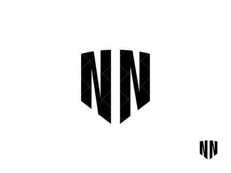 NN Shield Logo by Sabuj Ali on Dribbble N Logo Design, Museum Logo, Unique Monogram, Monogram Logo Design, Shield Logo, Initials Logo, Letter N, Letter Logo Design, Logo Mark