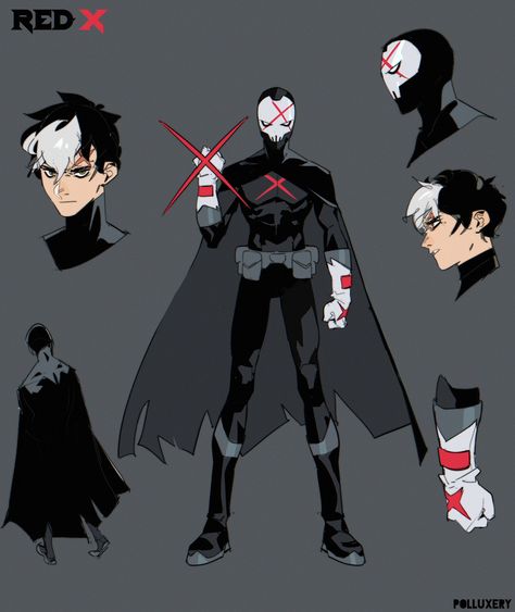 Batman Concept, Teen Titans Fanart, Red X, Univers Dc, Dc Comics Artwork, Bd Comics, Pahlawan Super, Hero Costumes, The Batman