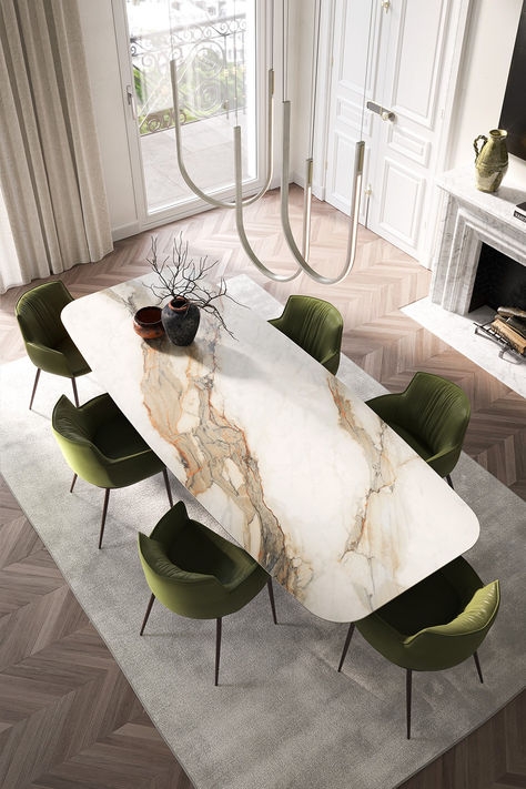 Cattelan Italia's Skorpio Keramik Dining Table is a masterpiece of modern design. Elevate your dining space with this ceramic marvel, blending sophistication and functionality. Immerse in contemporary elegance where Skorpio Keramik defines dining table aesthetics effortlessly. #Tables #Diningtables #Ceramic #ArchitonicProductPick #DecoratingIdeas #InteriorDesire #HomeDecor #ModernDesign #FurnitureDesign Dining Table Design Modern Luxury, Modern Dining Table Designs, Stone Wall Kitchen, Cattelan Italia Table, Dining Table Stone, Luxury Kitchen Design Modern, Dining Room Design Luxury, Dining Table Design Modern, Luxury Dining Tables