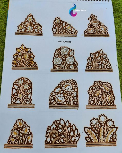 A guide for Lotus cutwork designs! Save it , tag me in your posts, follow @ankis_henna for more tutorials! #hennatutorial #hennainspiration #mehenditutorial #mehendiinspiration #onlinemehendiclass #onlinecoaching #onlinetutorial #pune #punemehendiartist #artistsoninstagram Cutwork Mehndi Designs, Reverse Filling Mehndi Designs, Cutwork Mehendi Designs, Lotus Design Mehendi, Lotus Flower Mehndi Design, Lotus Mehndi Design, Henna Videos, Mehndi Drawing, Mehndi Book