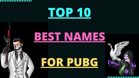 Pubg Id Name Ideas, Unique Usernames, Best Names, Unique Boy Names, Username Ideas, Names Ideas, Name List, Unique Names, Pubg Mobile