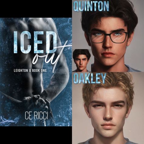 Iced Out Ce Ricci Aesthetic, Quinton And Oakley, Iced Out Book Aesthetic, Iced Out Ce Ricci, Mm Book Recommendations, Hockey Books, Mlm Books, Mm Books, Gay Quotes