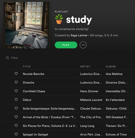 Music For Studying Playlist, Spotify Playlist For Studying, Rory Gilmore Study Playlist, Study Playlist Cover, Studying Vibes, Study Playlist, Playlist Song, Estilo Rory Gilmore, Lofi Music