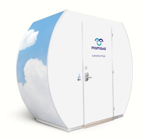 Lactation Room for Work & Public Spaces - Mamava Original | Mamava Mom Room, Lactation Room, University Of California Davis, Vertical Integration, Nursing Room, Master Sergeant, School Leader, University Of Cincinnati, Public Places