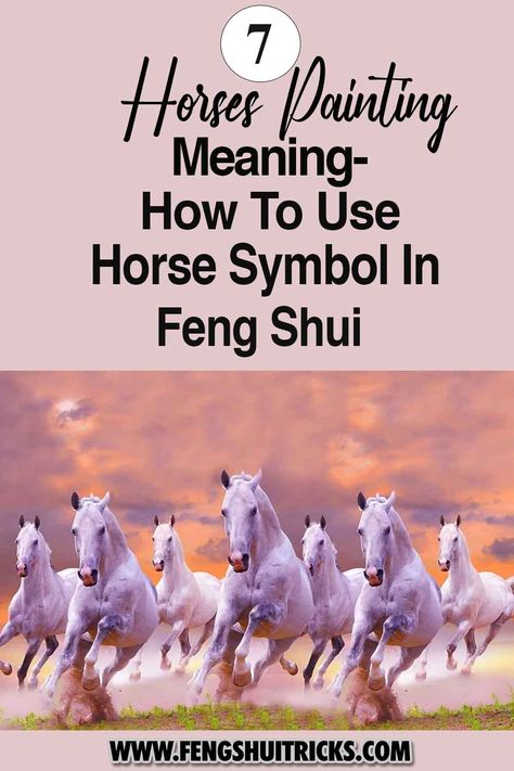 There are several more things like 7 Horses Painting that may help you and your house become more positive. According to feng shui, putting a seven galloping horse painting inside the house would introduce positivity into the household. Discover how to incorporate the horse symbol within your home’s feng shui to welcome this sign of prosperity and excellent energy throughout your space. 7 Horses Painting, Feng Shui Wallpaper, Feng Shui Horse, 7 Horses, Horse Symbol, Feng Shui Front Door, Feng Shui Paintings, Feng Shui Basics, Horses Painting