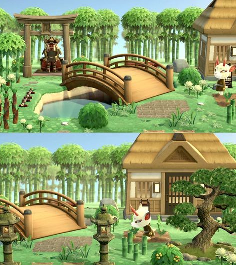 Zen Garden Animal Crossing, Animal Crossing Zen Garden, Acnh Zen Garden, Japanese House Exterior, Acnh Zen, Acnh Japanese, Japanese Island, Japanese Town, Zen House