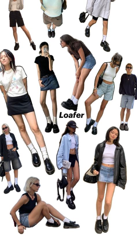 Loafer shoes women Doll Shoes Outfit, Loafer Styling, Loafer Shoes Women, Styling Ideas, Doll Shoes, Shoes Women, Loafer Shoes, Outfit Ideas, Loafers