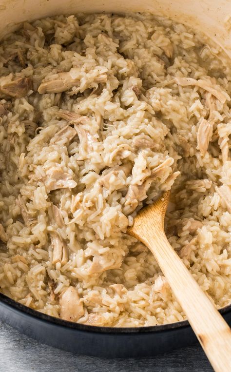 This comforting classic is exactly what we're craving after a long day. Chances are you already have all the ingredients! Chicken And Rice Southern, Stewed Chicken And Rice, Southern Chicken And Rice, Rice Meals, Stewed Chicken, Cooks Country Recipes, Chicken And Rice Recipe, Southern Chicken, Chicken Shawarma Recipe