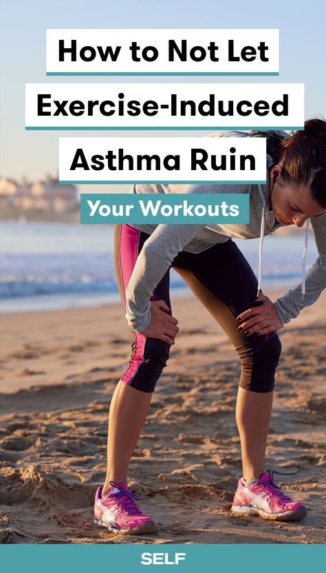 As its name implies, exercise-induced asthma is when you experience trouble breathing while pushing yourself physically. This can lead to symptoms like coughing, wheezing, chest tightness and pain, and shortness of breath. Here are eight expert-approved tips on managing exercise-induced asthma even if you’re a workout fiend. Chest Tightness, Essential Oils For Asthma, Natural Asthma Remedies, Asthma Remedies, Asthma Relief, Asthma Inhaler, Asthma Symptoms, Asthma Attacks, Acupressure Points