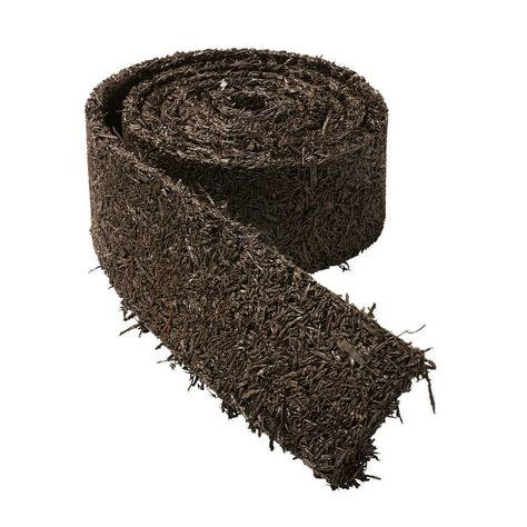 Permanent Mulch Recycled Rubber Border - Bed Bath & Beyond - 40463653 Recycled Rubber Mulch Mat, Garden Border Edging, Garden Mulch, Garden Problems, Wood Mulch, Tyres Recycle, Lawn Edging, Garden Accents, Garden Pathway