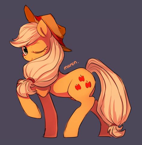 MLP: Applejack Mlp Applejack, Fanart Ideas, Applejack Mlp, Mlp Ships, My Little Pony Applejack, Mane 6, Apple Jack, Character Drawings, Mlp Base