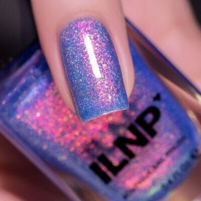 ILNP Boutique Effect Nail Polish | Luminous Shimmering Shades Pink Shimmer Nails, Ilnp Nail Polish, Jelly Nail Polish, Jelly Nail, Shimmer Nail Polish, Metallic Nail Polish, Fairy Forest, Nail Shimmer, Holographic Nail Polish