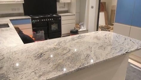 Ivory Fantasy Granite Countertops, Stone Granite, Park Street, Granite Kitchen, Kitchen Reno, Kitchen Pantry, Household Hacks, Granite Countertops, Kitchen Ideas