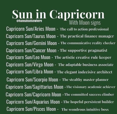 Sun Capricorn, 13th Zodiac Sign, Capricorn Sun, Witch Things, Sagittarius Moon, Taurus Moon, Planet Signs, Capricorn Moon, Pisces Moon