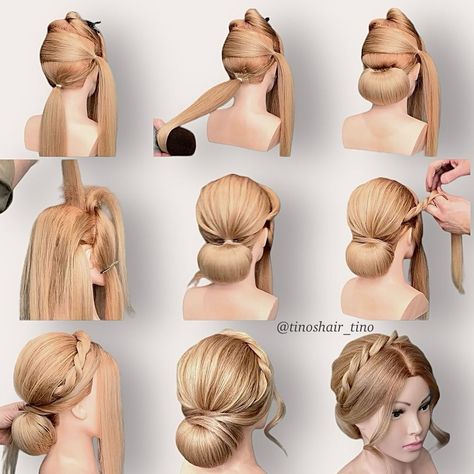 N E W T U T O R I A L ✨ • #kampaus #juhlakampaus #hiukset #nuttura #hairtutorial #updos #hairstyling #hairbun #hairvideos #hair | Instagram Wedding Hairstyles Videos, Hairstyles Diy, Hair Instagram, Pop Fashion, Hair Videos, Diy Hairstyles, Bun Hairstyles, Hair Tutorial, Wedding Hairstyles