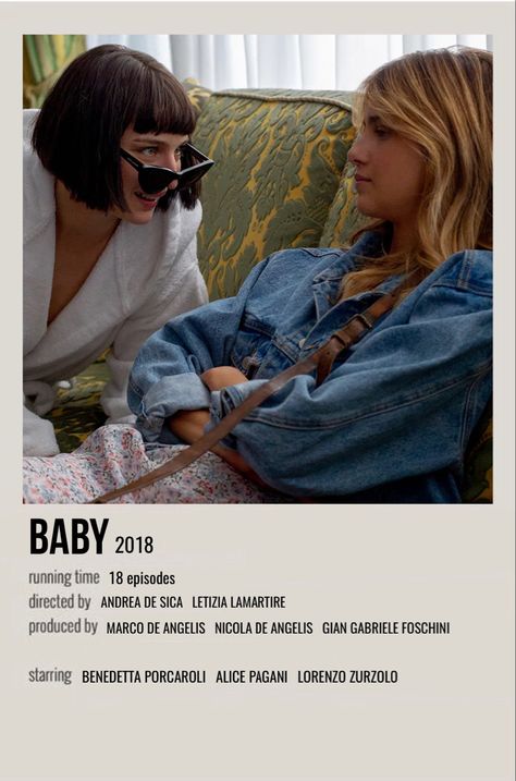 Baby Netflix Poster, Baby Netflix Serie, Baby Tv Show, Baby Serie, Baby Minimalist, Baby Series, Indie Movie Posters, Baby Netflix, Baby Movie