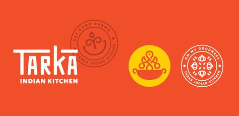 Ww tarka 1 idsystem%202 Indian Branding, Restaurant Logos, Indian Logo, Restaurant Identity, Kitchen Logo, Fast Casual Restaurant, Casual Restaurants, Food Logo Design, Restaurant Names